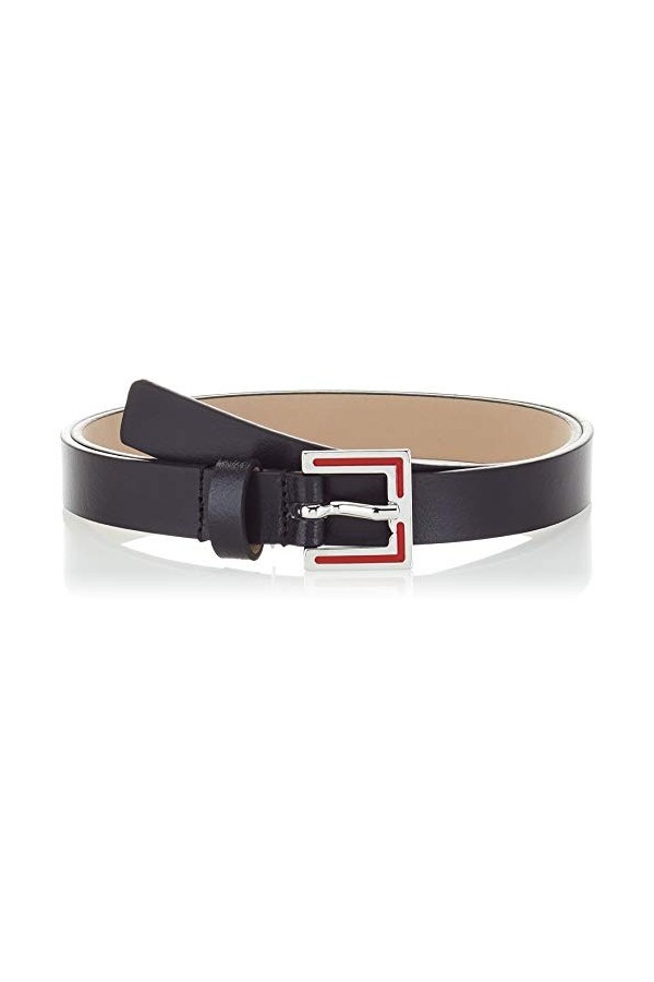 HUGO Kyla Belt 2 Cm Ceinture, Black1, 100 Femme