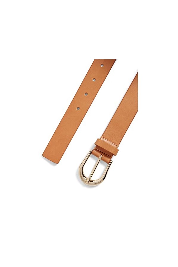BOSS Carol Belt 3cm-VC Ceinture, Light/Pastel Brown237, 80 cm Femme