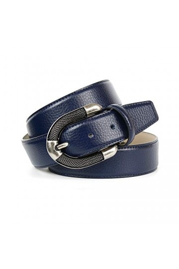 Anthoni Crown Sb35.t80 Ceinture, Bleu Dunkelblau 080 , 120 Taille Fabricant: 105 Femme