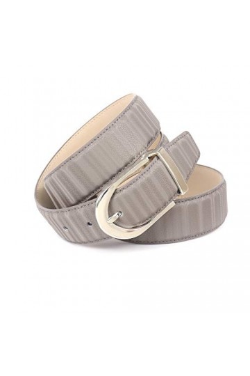 Anthoni Crown Ledergürtel Ceinture, Himmelblau, 100 Femme