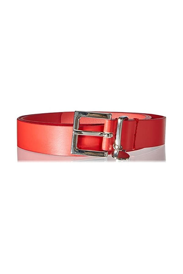 HUGO Amelia Belt 2,5cm Ceinture, Bright Red621, 100 Femme