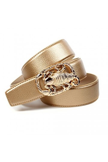 Anthoni Crown A4SKTG Ceinture, Gold Gold 016 , 100 Femme