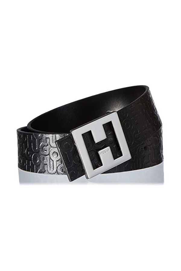 HUGO Ceinture Jodie 3,5 cm, noir2, 55 Femme