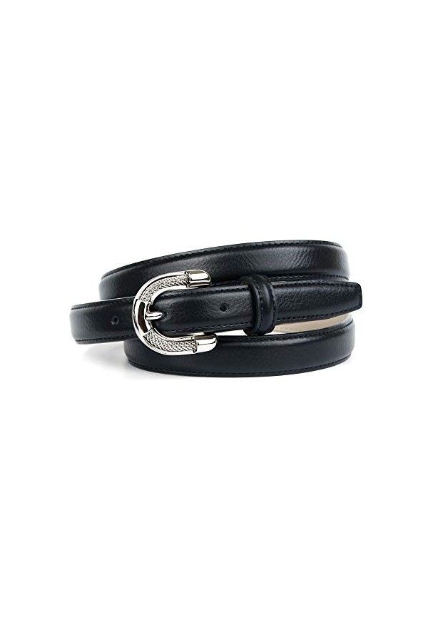 Anthoni Crown Ss2.t10 Ceinture, Noir Schwarz 010 , 110 Taille Fabricant: 95 Femme