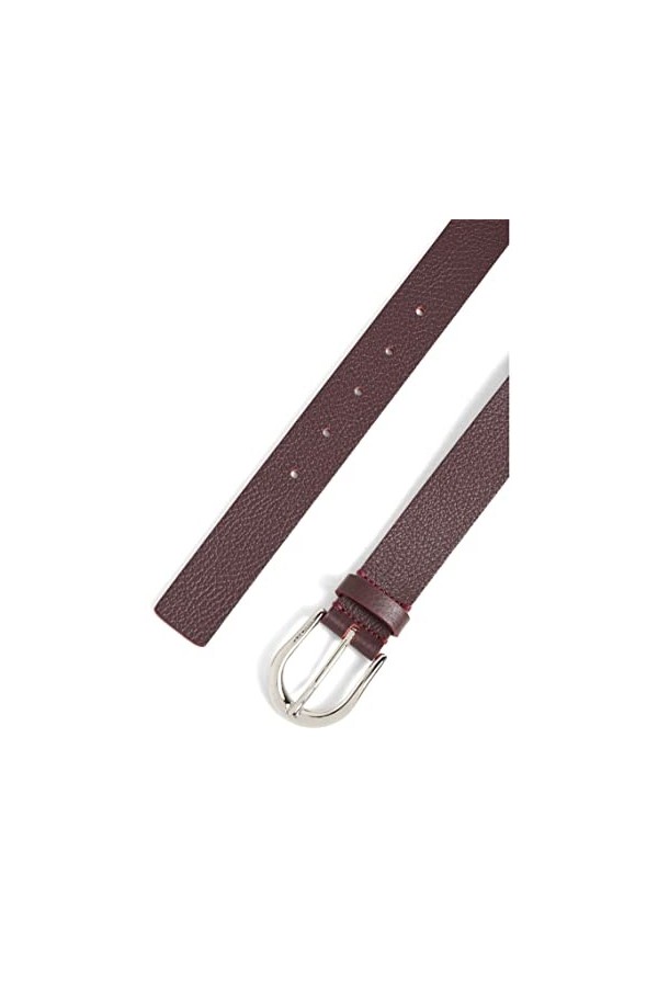 BOSS Femmes Carol Belt 3cm-G Ceinture en cuir italien avec boucle ronde