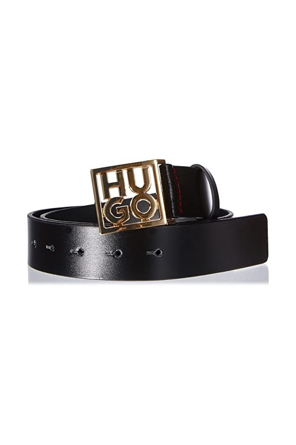 HUGO HU-GO-G_Sz35 Ceinture, Black2, 85 Femme