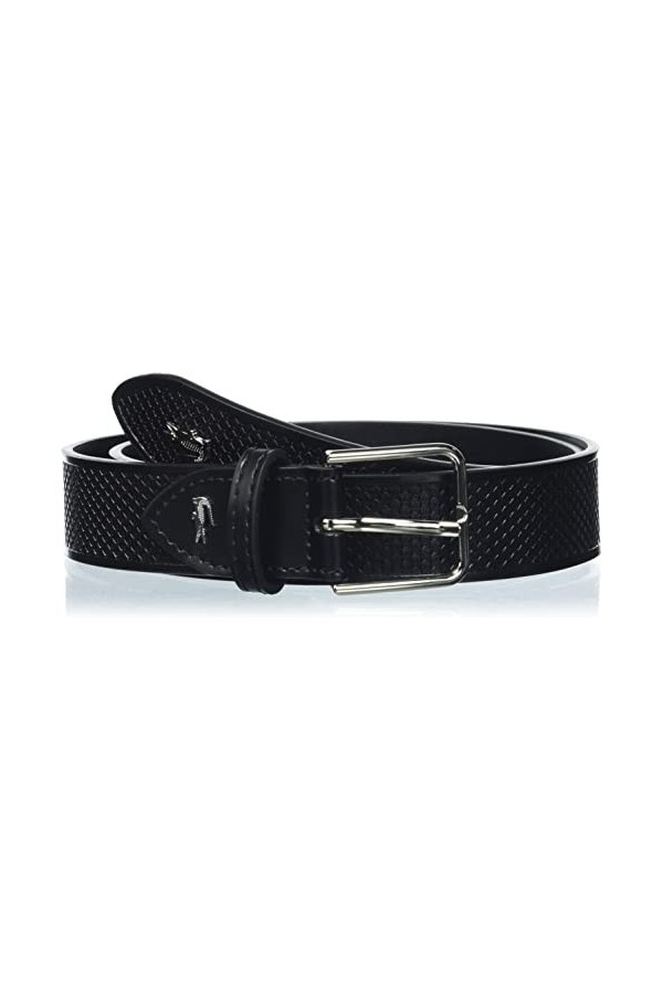 Lacoste Ceinture Femme Noir 100
