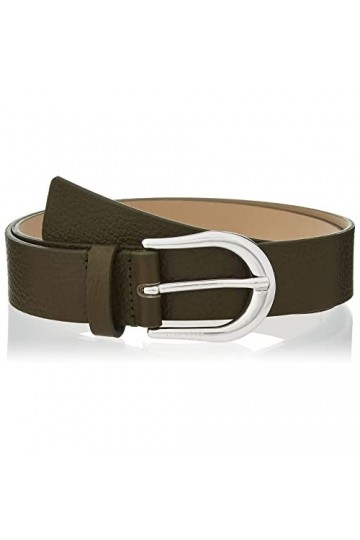BOSS Carol Belt 3cm-G Ceinture, Dark Green303, 90 Femme
