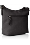 Tom Tailor Acc Imeri, Sac bandoulière Femme, Noir Schwarz , 28x25x8.5 Centimeters B x H x T 