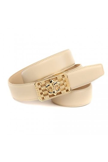 Anthoni Crown 30/4/4ALNT30BE-85 Ceinture, Beige, 85 cm Femme