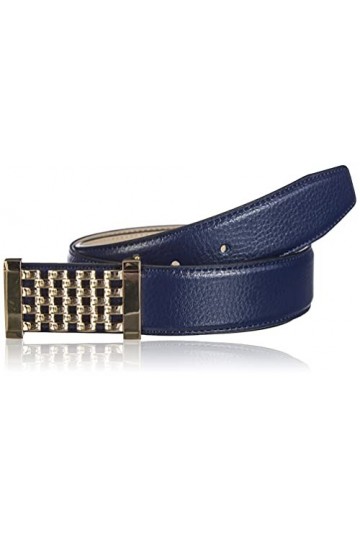 Anthoni Crown 30/4/4NTT80BL-85 Ceinture, Bleu, 85 cm Femme