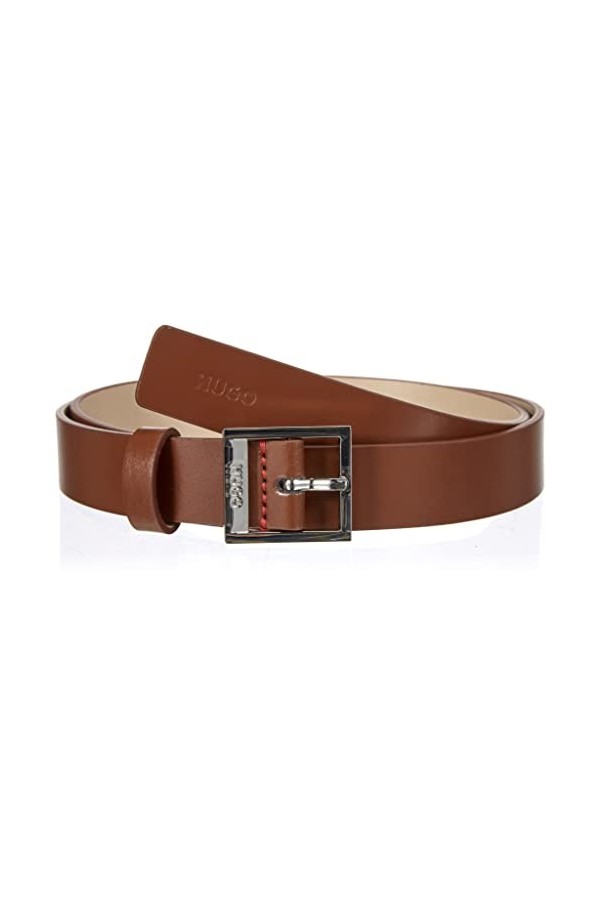HUGO Haze Belt 2,5cm Ceinture, Medium Brown212, 85 Femme