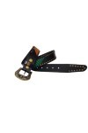 JF-Reitsport Western Style Belt 32 inches Cowboy Cowgirl Unisex, Black