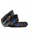 JF-Reitsport Western Style Belt 32 inches Cowboy Cowgirl Unisex, Black