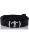 Anthoni Crown Ledergürtel Ceinture, Noir, 110 cm Femme