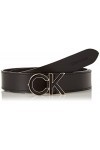 Calvin Klein RE-Lock SAFF 3CM Belt, CK Black, 95 Femme