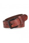 Timberland Ceinture en cuir décontractée pour femme pour jeans, marron, moyen 30-34 , marron, Medium 30-34 