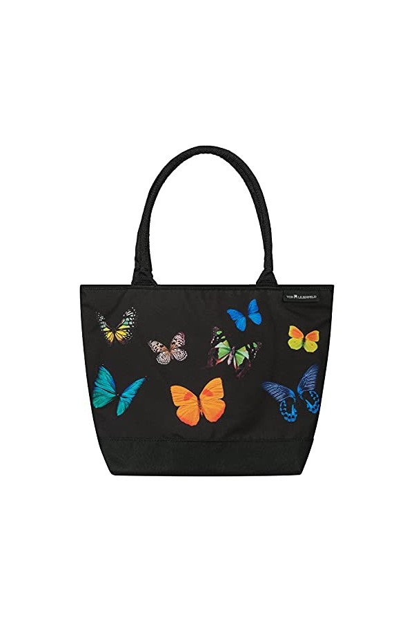 von Lilienfeld Cabas Besace La Danse des Papillons Sac Bandoulière Spacieux Sacs Portés Èpaule Cabas Décontractés