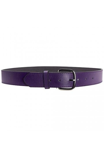 Schutt Synthetic Leather and Belt, Purple, 2X-Large Sports Ceinture en Cuir synthétique pour Uniforme de Baseball et Softball