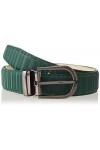 Anthoni Crown Ledergürtel Ceinture, Vert, 70 Femme