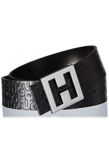 HUGO Jodie Belt 3,5cm-AL Ceinture, Black2, 75 Femme