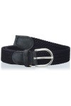 GANT 4940174-410-90-36 Ceinture Tressée Élastique, Bleu Marine, 90-36 Femme