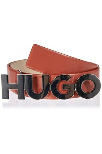 HUGO Zula Belt 3,5cm C-ZL Ceinture, Dark Orange807, 75 Femme