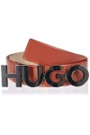 HUGO Zula Belt 3,5cm C-ZL Ceinture, Dark Orange807, 75 Femme