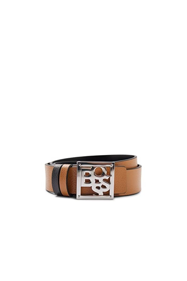 BOSS Blanca B 3 cm. Ceinture, Beige Moyen 260, 55 Femme