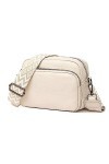 EBKCQ Sacs à main avec bandoulière amovible, sac ventral femme, sac ventral femme porte-monnaie en cuir, large bandoulière et