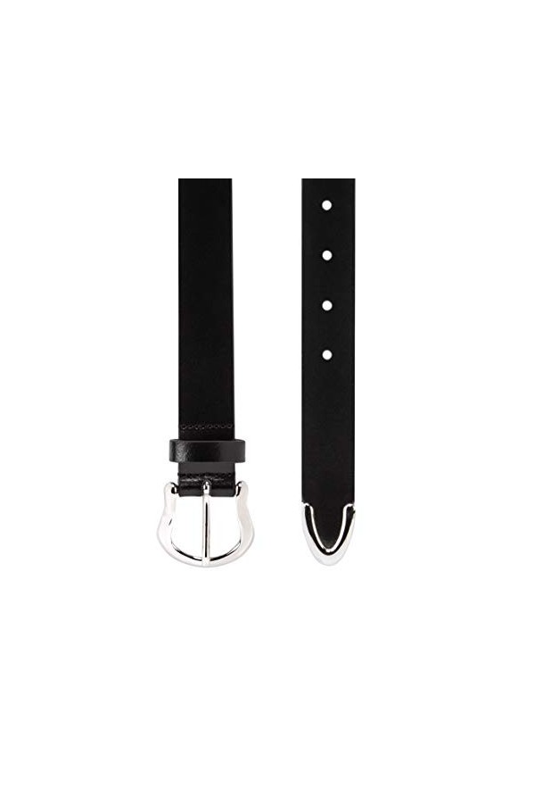 HUGO Kim Belt 3 Cm Ceinture, Black1, 100 Femme
