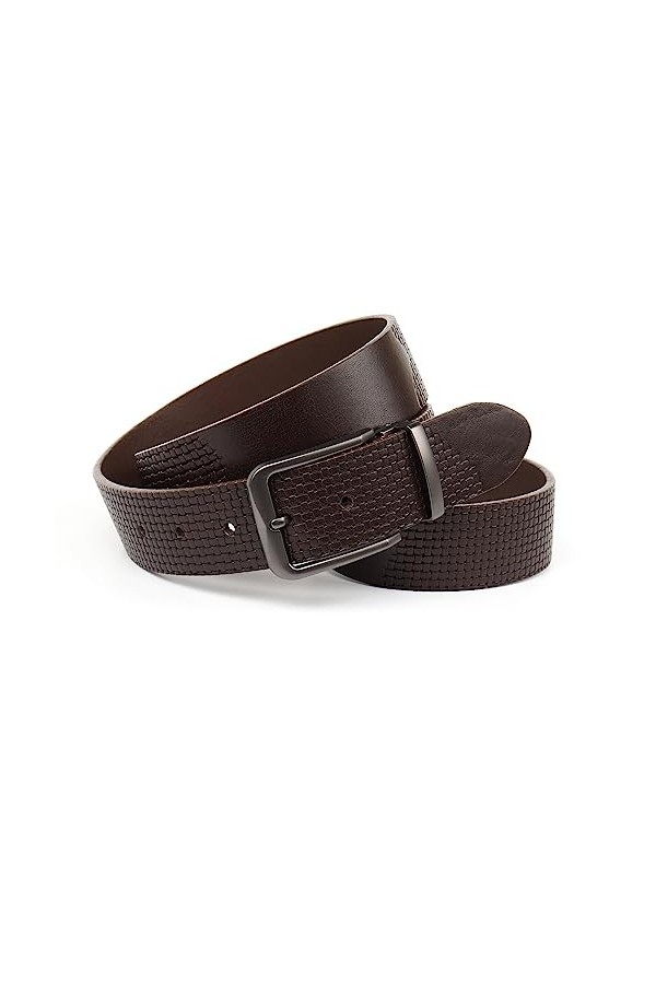 Anthoni Crown Ceinture pour Femme, Noir, 90 cm Mixte