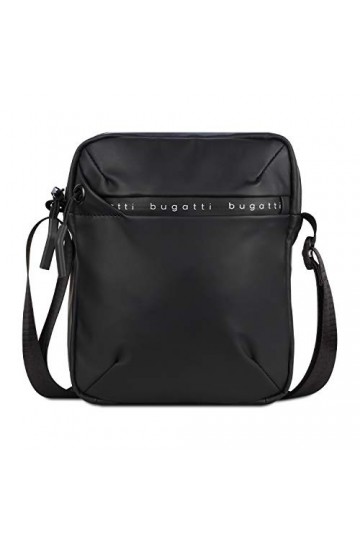 bugatti Blanc Petite Sacoche Homme Bandoulière - Noir