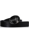 HUGO Zelda Belt 3,5cm-AL Ceinture, Black1, 100 Femme