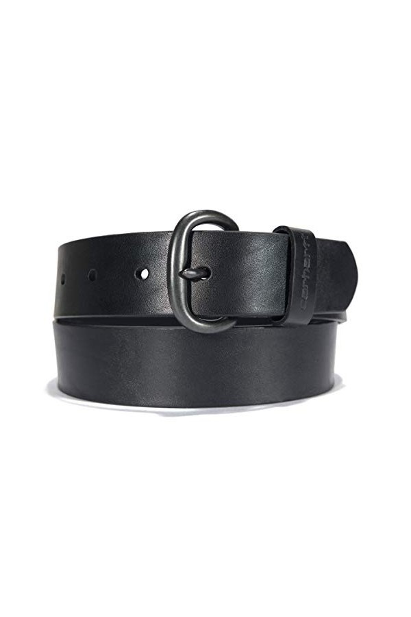 Carhartt Womens Leather Jean Belt,Black,XX-Large