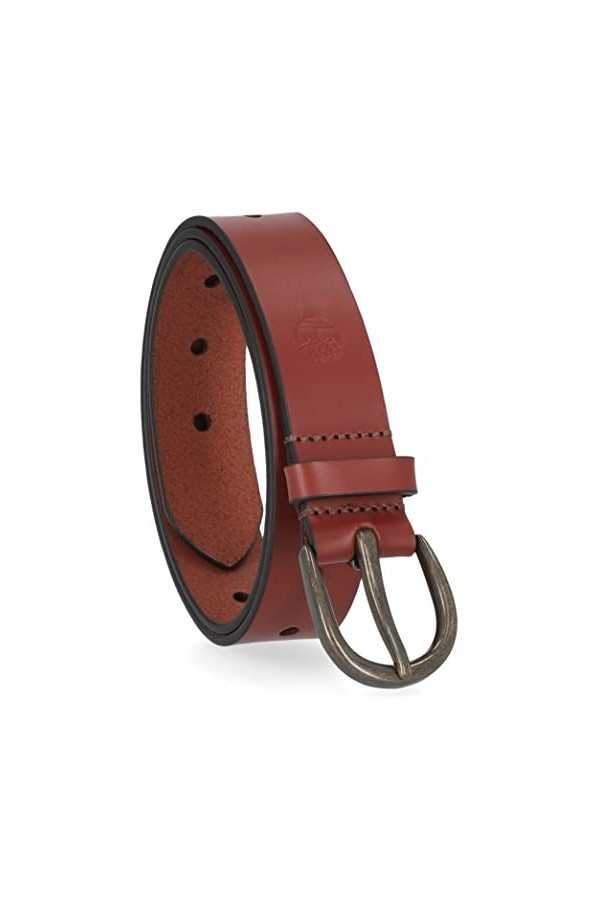 Timberland Ceinture en cuir décontractée pour femmes pour jeans, camouflage vert, Medium 30-34 