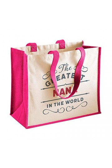 Design, Invent, Print! Nana Bag 21 L Volume Toile Coton Rose Fushia 42 x 33 x 19 cm