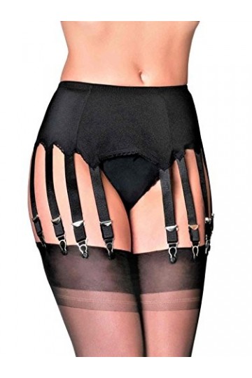 Premier Lingerie - Ceinture - Femme - Noir - Large