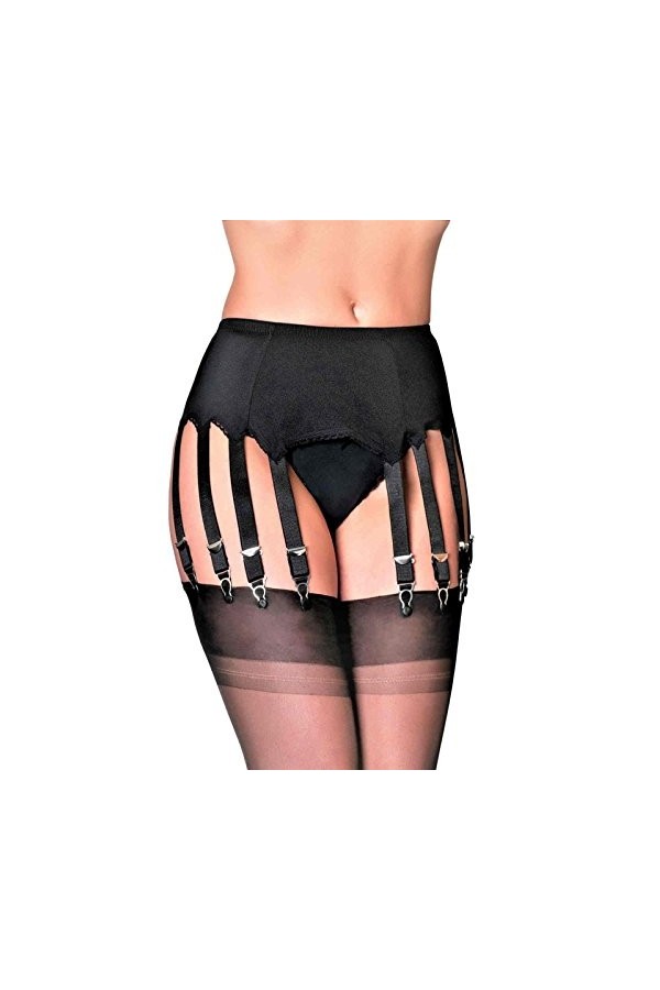 Premier Lingerie - Ceinture - Femme - Noir - Large