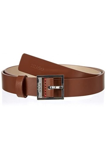 HUGO Haze Belt 2,5cm Ceinture, Medium Brown212, 95 Femme