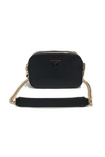 Guess Eco Brenton Bucket, Hobo Femme, Noir, S