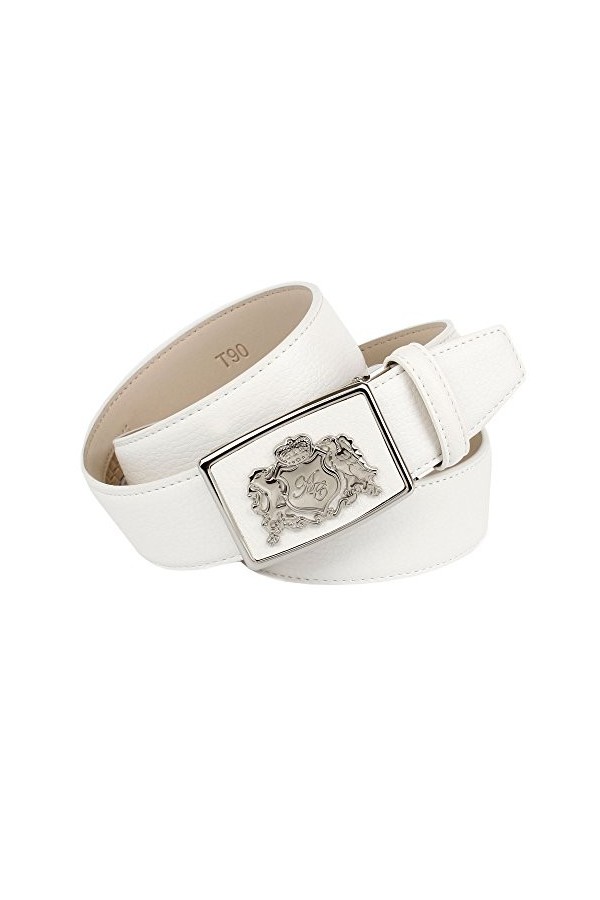 Anthoni Crown 18T90L Ceinture, Blanc weiß 090 , 90 Femme