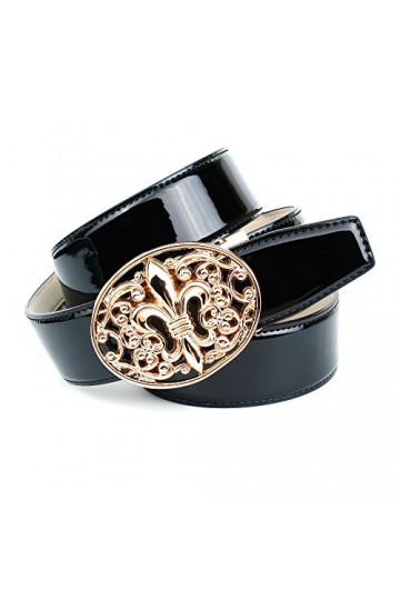 Anthoni Crown 43L00L Ceinture, Noir 010 , 105 Femme