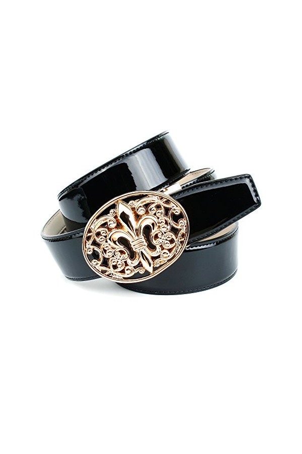 Anthoni Crown 43L00L Ceinture, Noir 010 , 105 Femme