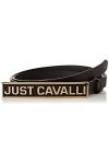 Just Cavalli Ceinture pour Femme, 900 Noir, 75 cm
