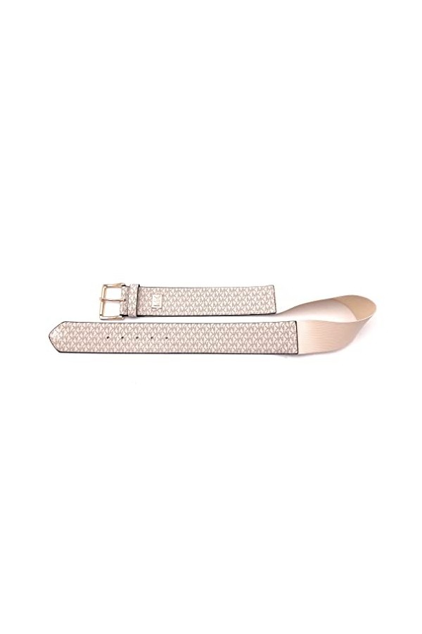 Michael Kors Ceinture I Femme I Ceinture I Blanc I Taille L/XL I Longueur 105-115 cm avec élastique extensible I 5 cm de larg