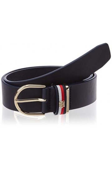 Tommy Hilfiger TH Timeless 3.5 Corp Ceintures, Space Blue, 100 Femme