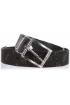 Guess Vezzola Adj & Rev Be Ceinture, Noir foncé, Taille Unique Homme