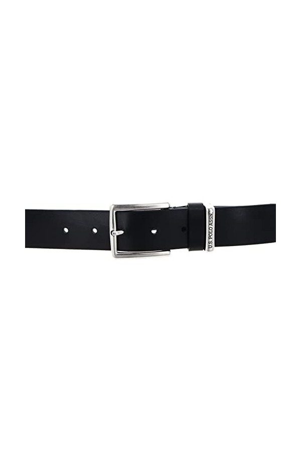 U.S. POLO ASSN. Hitchcock Perfect Leather Belt W95 Black, Noir , taille unique