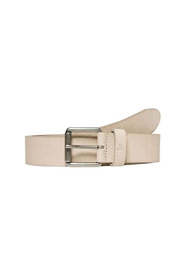 Marc OPolo Fritz W110 Ceinture en soie grise, Gris soie, taille unique